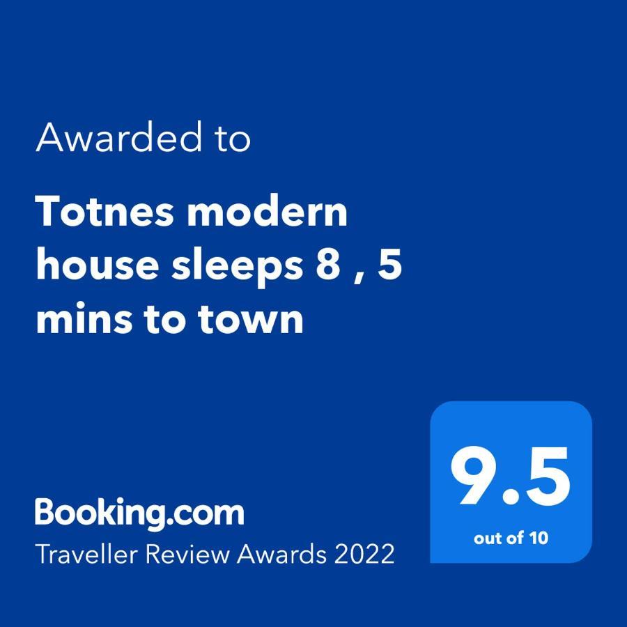 Totnes Modern House Sleeps 8 , 5 Mins To Town Тотнес Екстер'єр фото